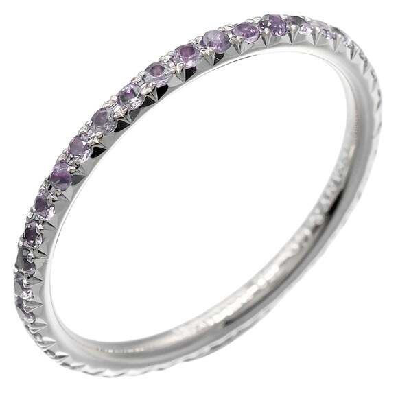 TIFFANY 18k Silver Eternity Ring
